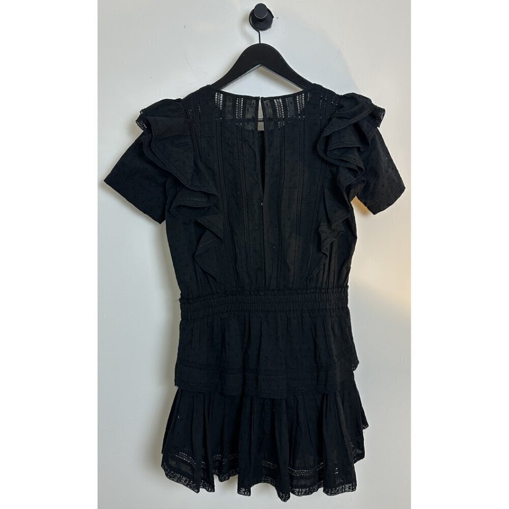 LOVESHACKFANCY Natasha Dress in Black Size X-Small - Picture 8 of 11